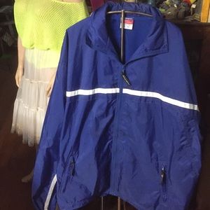 Champions windbreaker with a hideaway hood